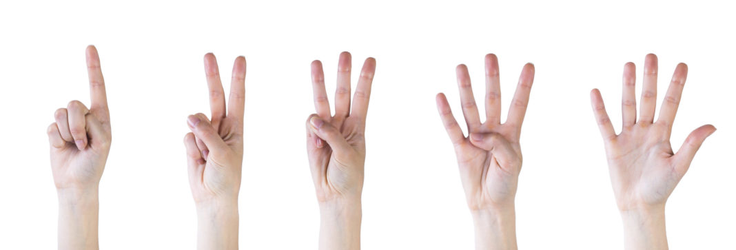 counting-hands-from-one-five-white-background