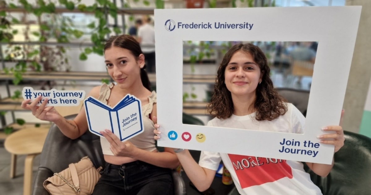 Οι πρωτοετείς στο Πανεπιστήμιο Frederick περνούν (ήδη) καλά!