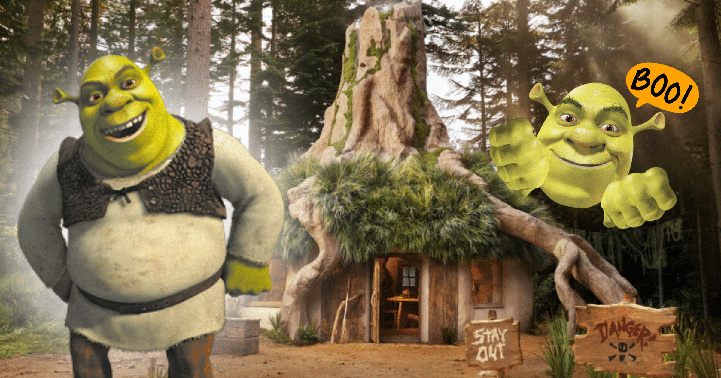 Το Halloween πλησιάζει… και το Airbnb νοικιάζει το σπίτι του Shrek For Free!