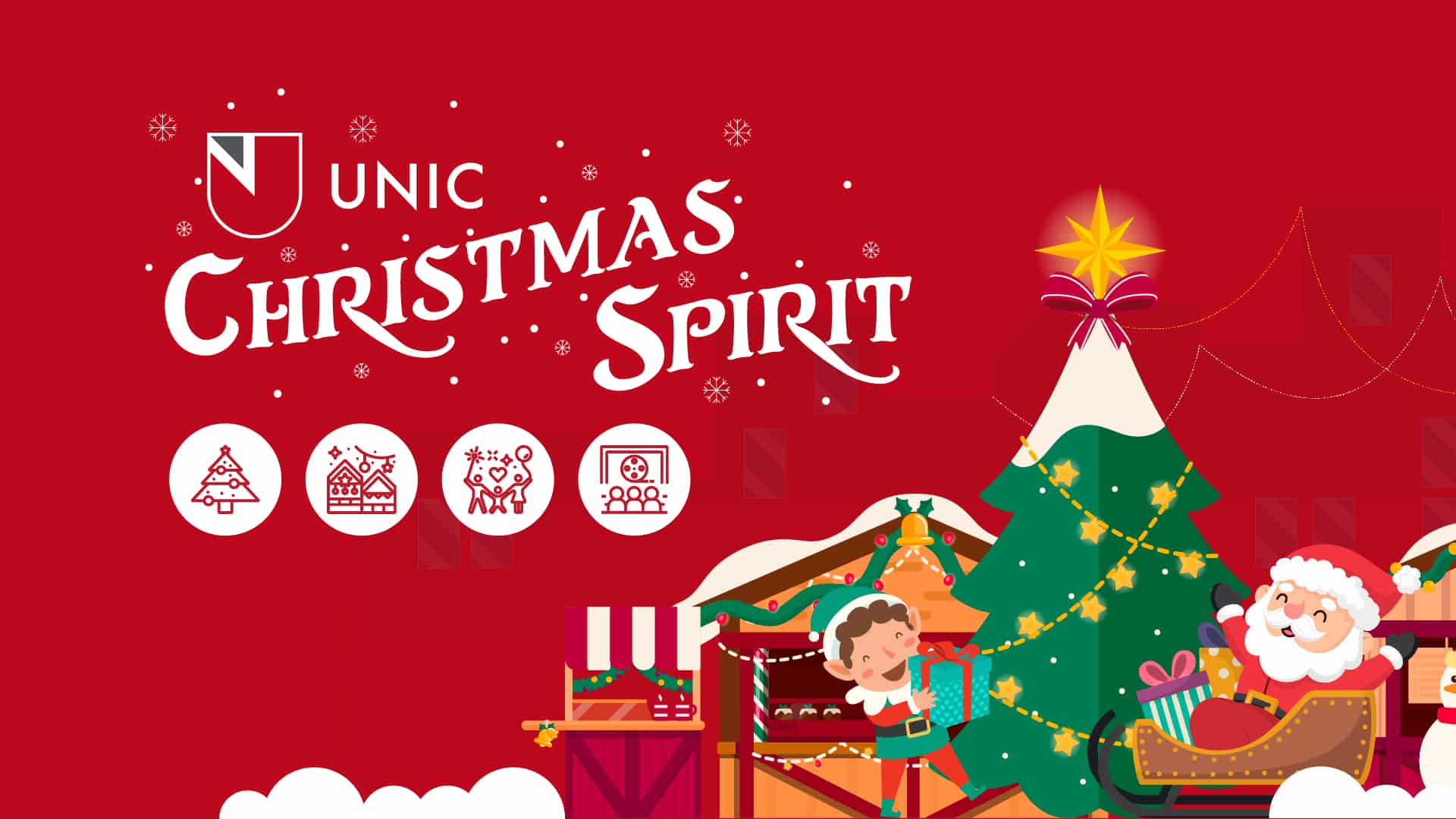 Εβδομάδα εκδηλώσεων “UNIC Christmas Spirit”!