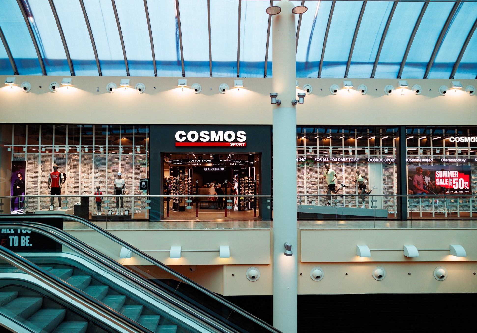 Το νέο Flagship κατάστημα της Cosmos Sport άνοιξε τις πόρτες του στο My Mall Limassol!